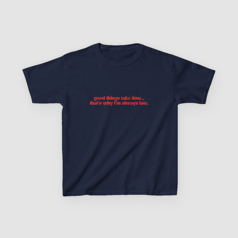 "GOOD THINGS" BABY TEE