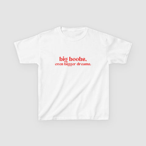 "BIG BOOBS" BABY TEE