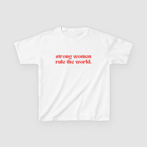 "STRONG WOMEN" BABY TEE