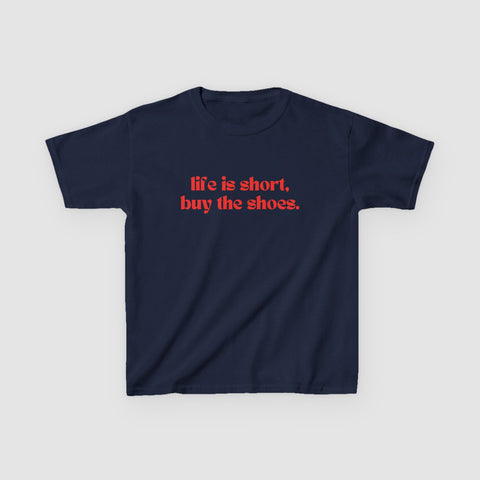 "LIFE IS SHORT" BABY TEE